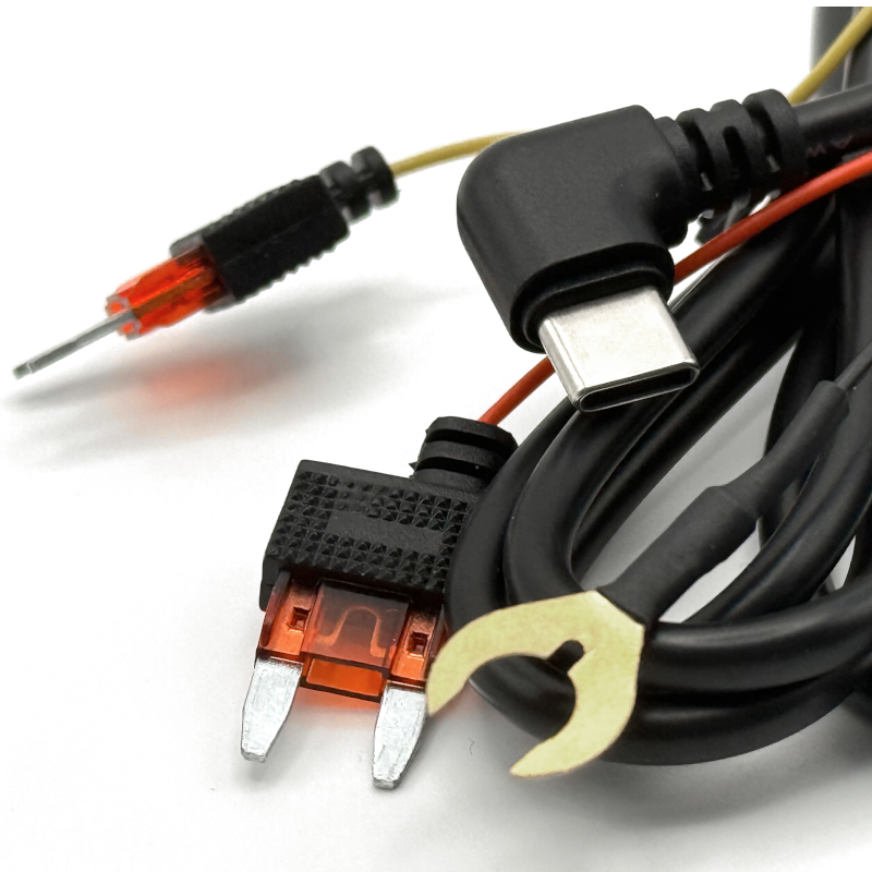 Kit d’alimentation 24h/24 – avec protection batterie, pour dashcam et surveillance parking